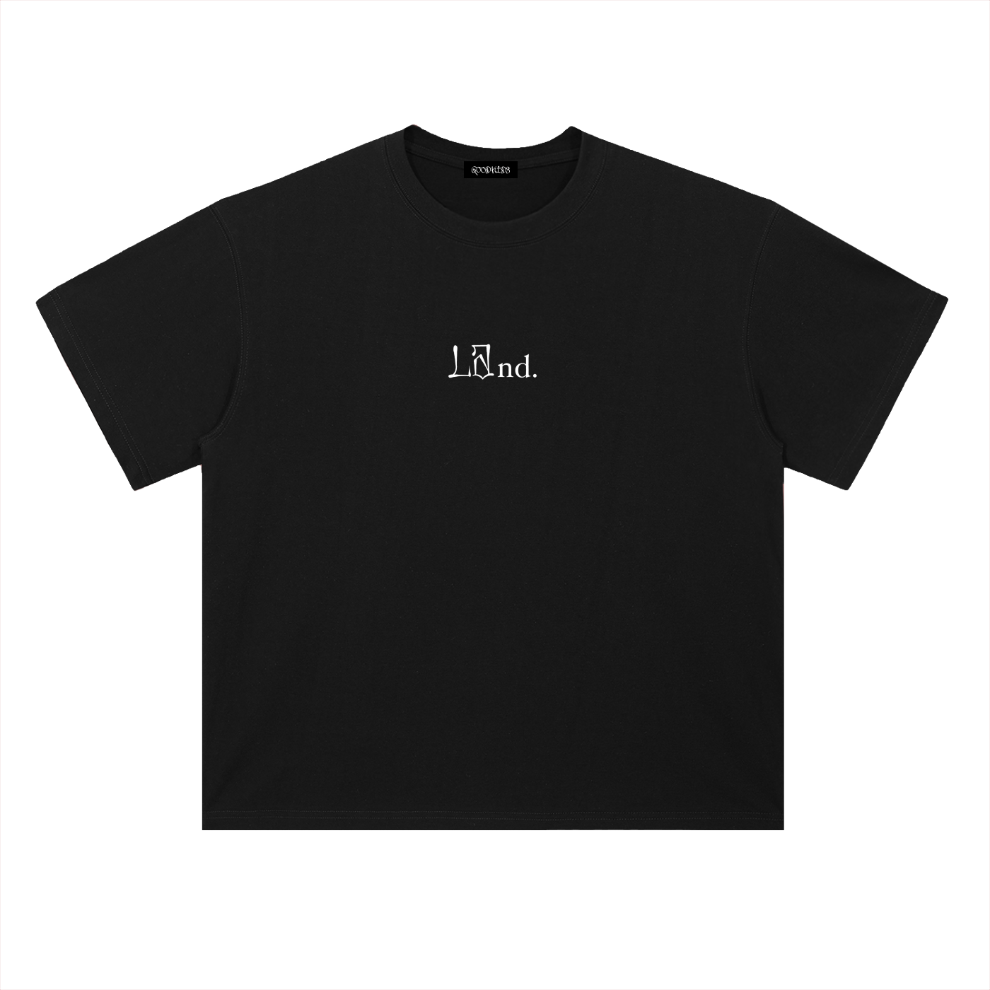 bLAck LAnd Tag T-Shirt