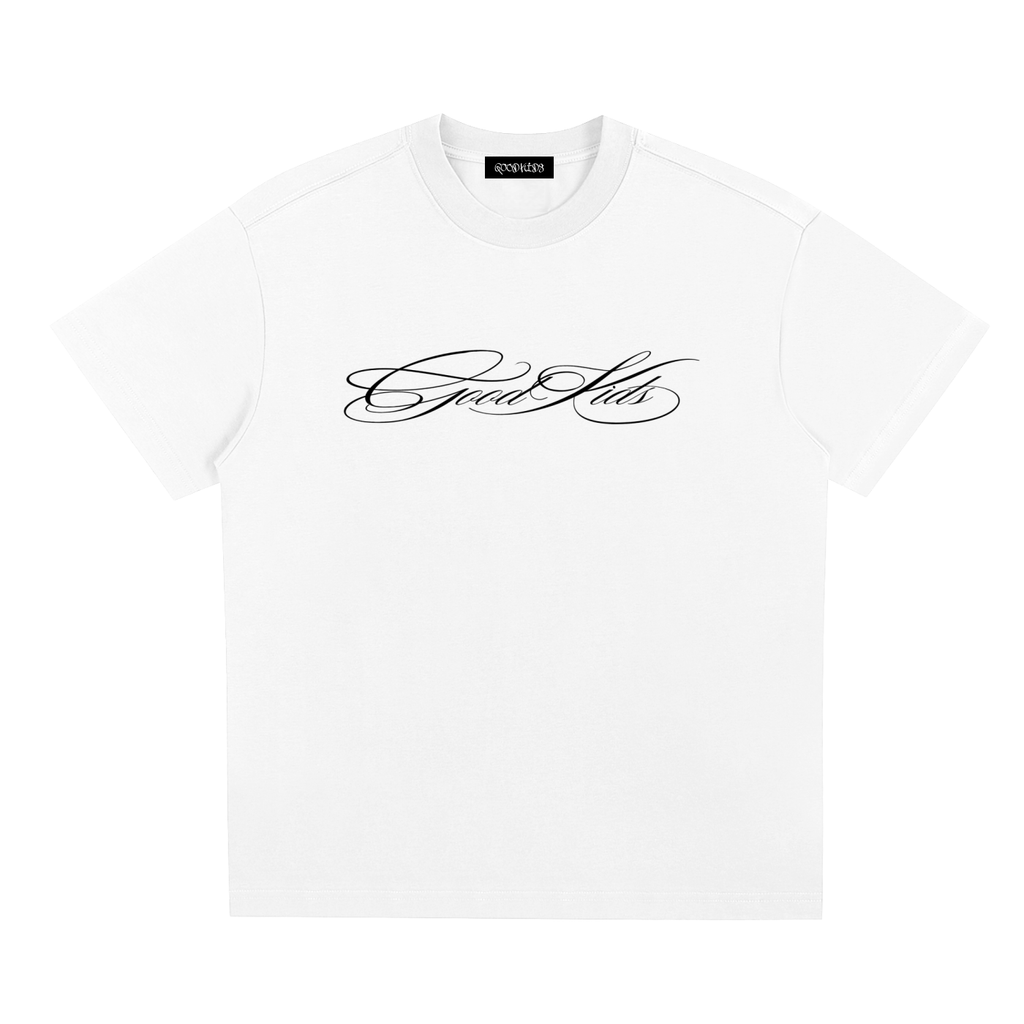 Good Kids Script T-Shirt