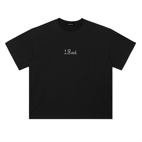 bLAck LAnd Tag T-Shirt