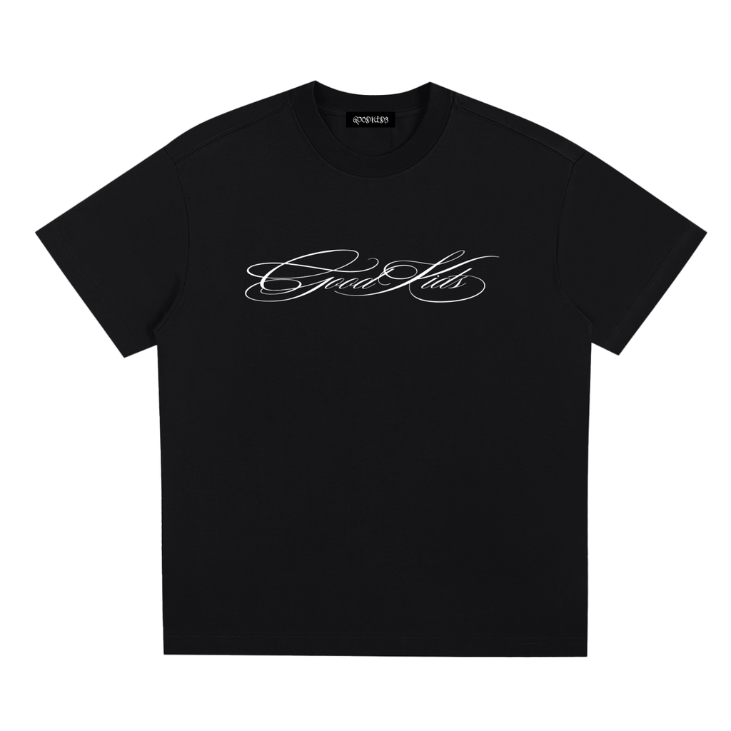 Good Kids Script T-Shirt